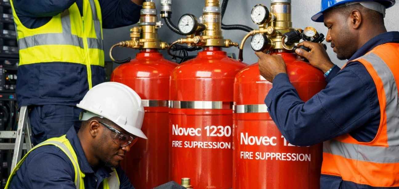 Fire Suppression System Installation – OCP Africa Ltd / Almog Engineering Ltd