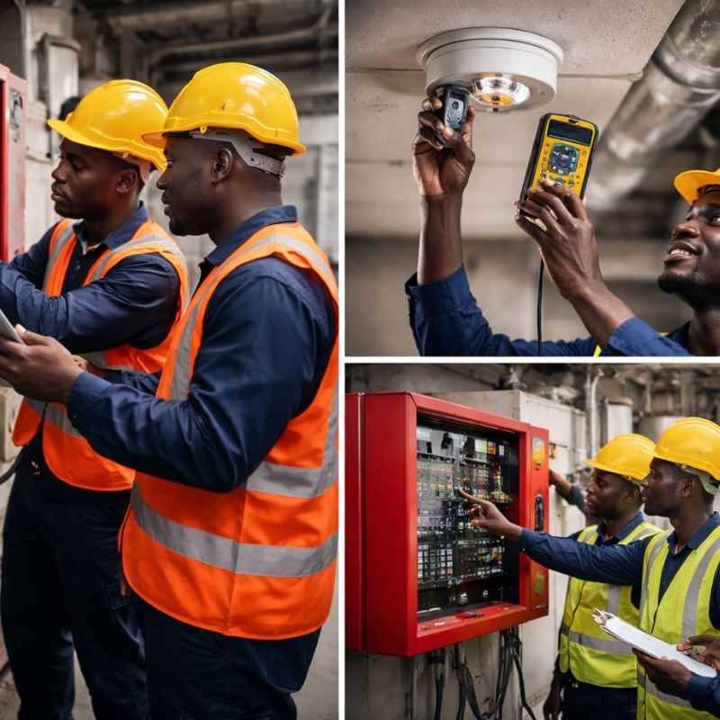 Fire Detection & Alarm System – OCP Africa Ltd / Almog Engineering