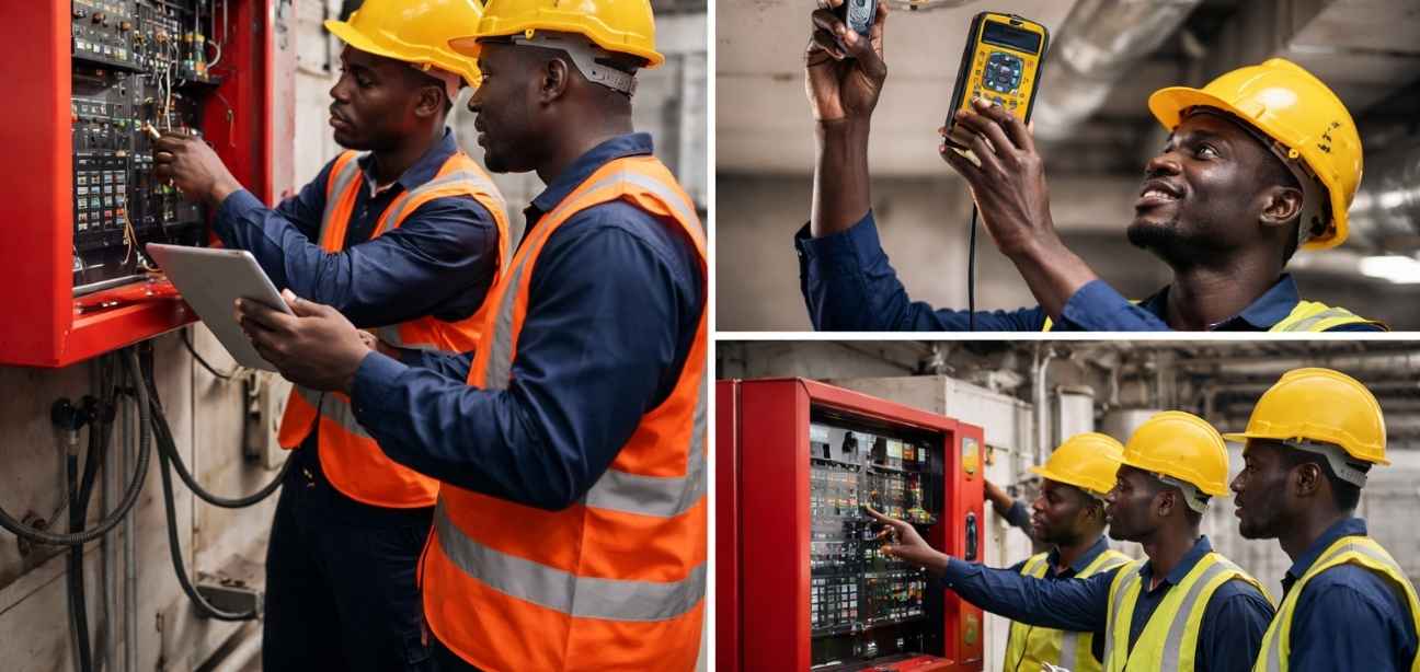 Fire Detection & Alarm System – OCP Africa Ltd / Almog Engineering